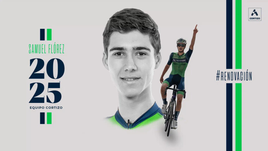 El Pelotón Samuel Flórez renueva con el Equipo Cortizo para 2025 Samuel Florez Equipo Cortizo