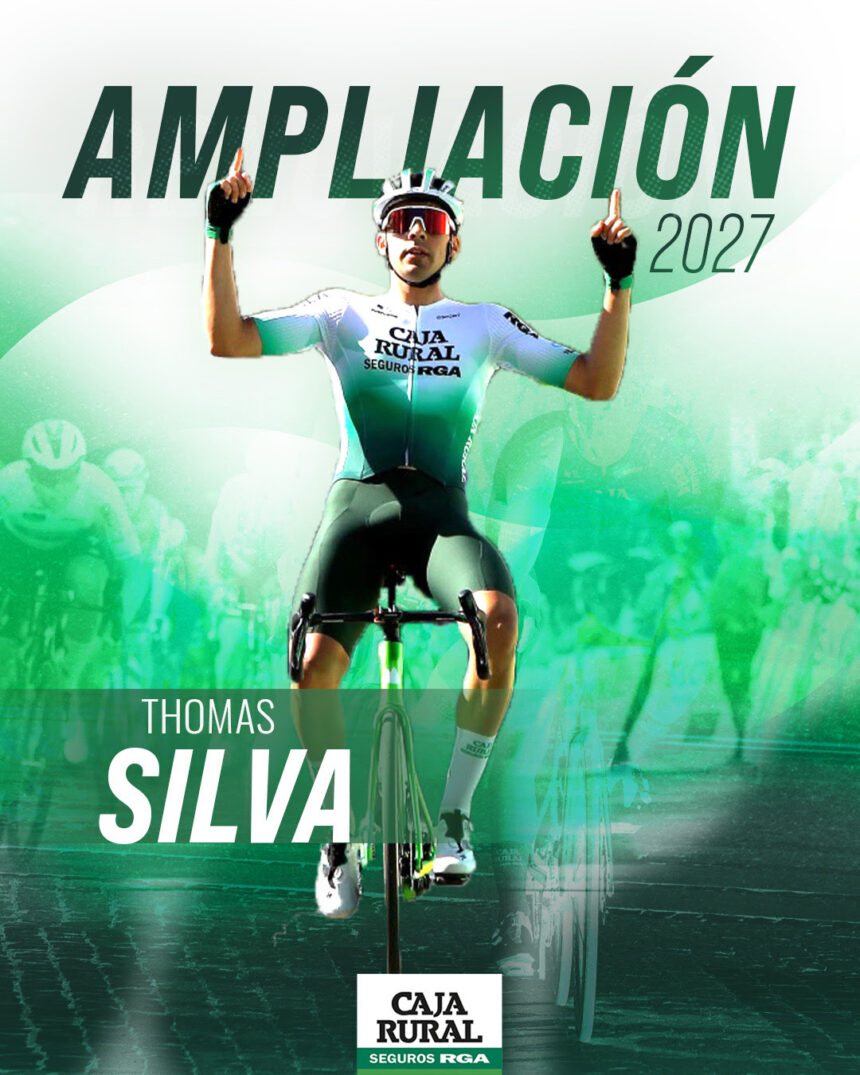 El Pelotón Thomas Silva y Caja Rural-Seguros RGA unen caminos hasta 2027 Thomas Silva Caja Rural Seguros RGA