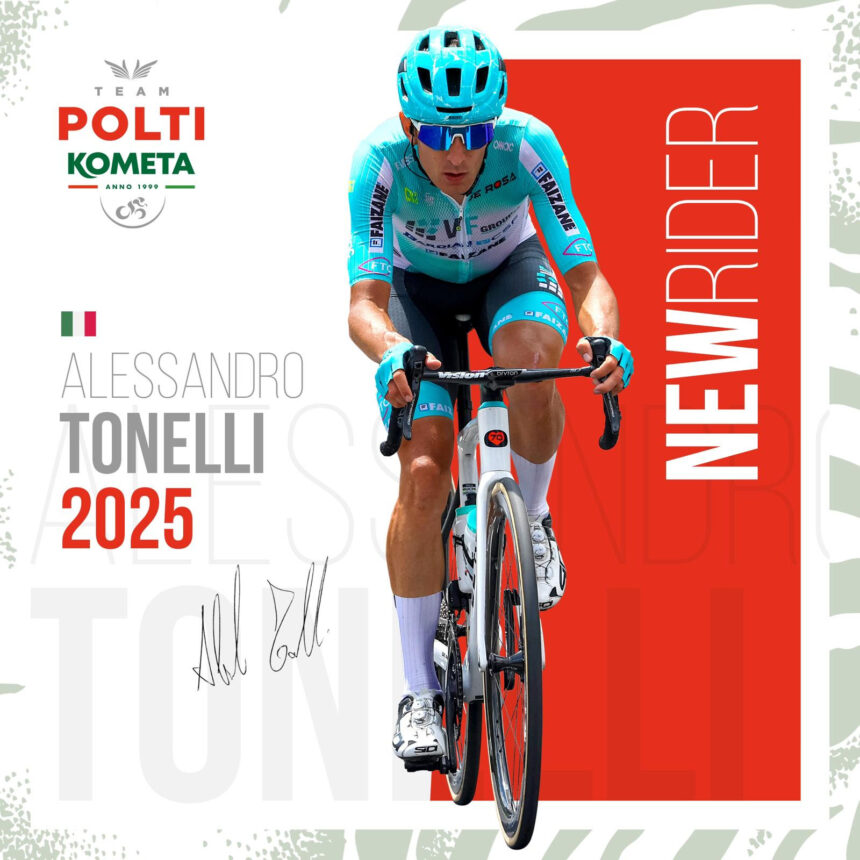 Alessandro Tonelli Team Polti Kometa