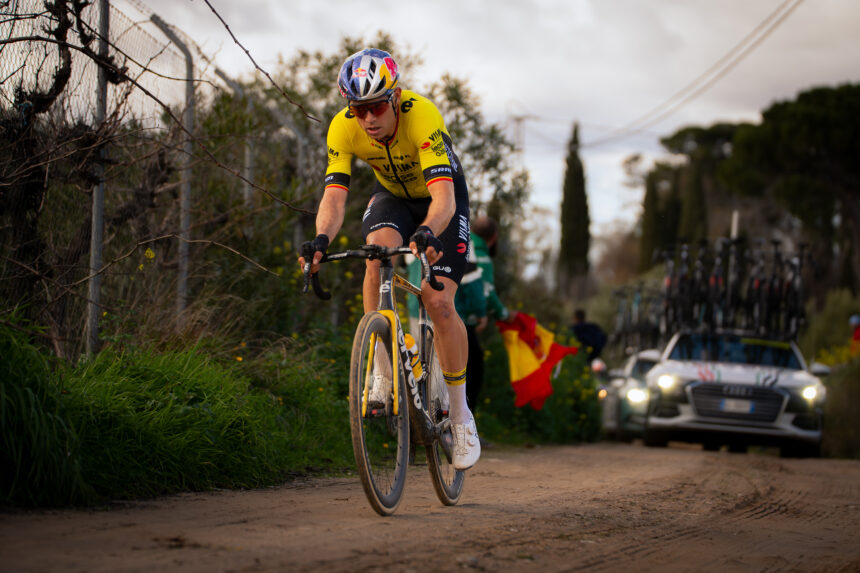 El Pelotón Wout van Aert y Sepp Kuss, primeras estrellas de la Clásica Jaén Paraíso Interior Visma Lease a Bike Wout Van Aert Clásica Jaén