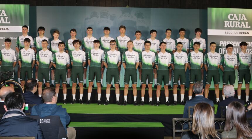 El Pelotón Un Caja Rural ALEA con grandes ambiciones presenta su bloque para la temporada 2025 Caja Rural ALEA 2025