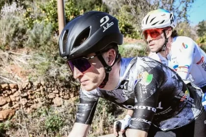 Unai Esparza, durante la disputa de la Ruta de la Cerámica - GP Castellón.