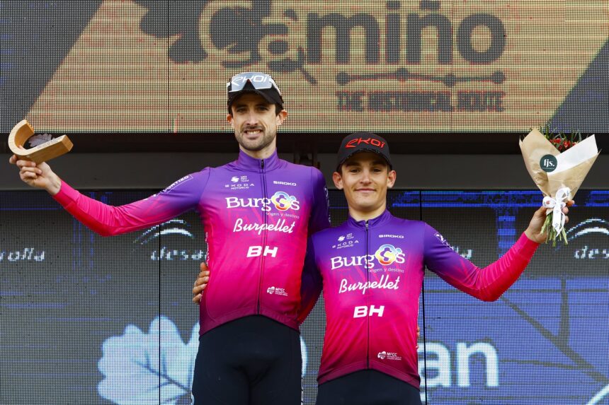 El Pelotón Gran estreno del Burgos Burpellet BH en O Gran Camiño Burgos Burpellet BH Okamika Cavia Gran Camiño