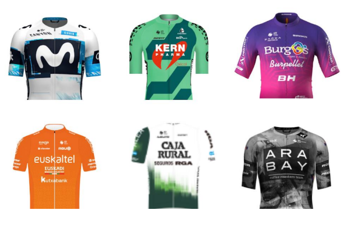 Primeros equipos confirmados para el Gran Premio Miguel Indurain-Laboral Kutxa Sari Nagusia 2025