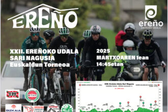 Cartel de la prueba de Ereño - Torneo Euskaldun 2025