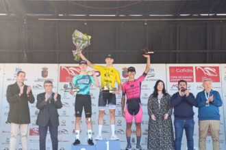 Pódium Copa de España Circuito del Guadiana José María Martín Extremadura Pebetero