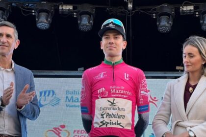 Jose María Martín, ganador de la 2ª etapa de la Vuelta al Guadalentín