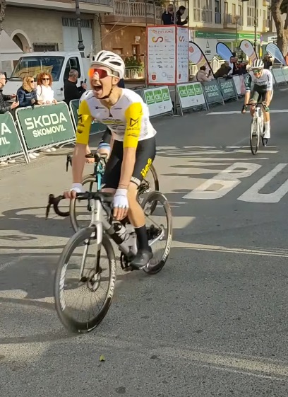 Victoria de Pablo Ortega en la 1ª etapa de la Vuelta al Guadalentín