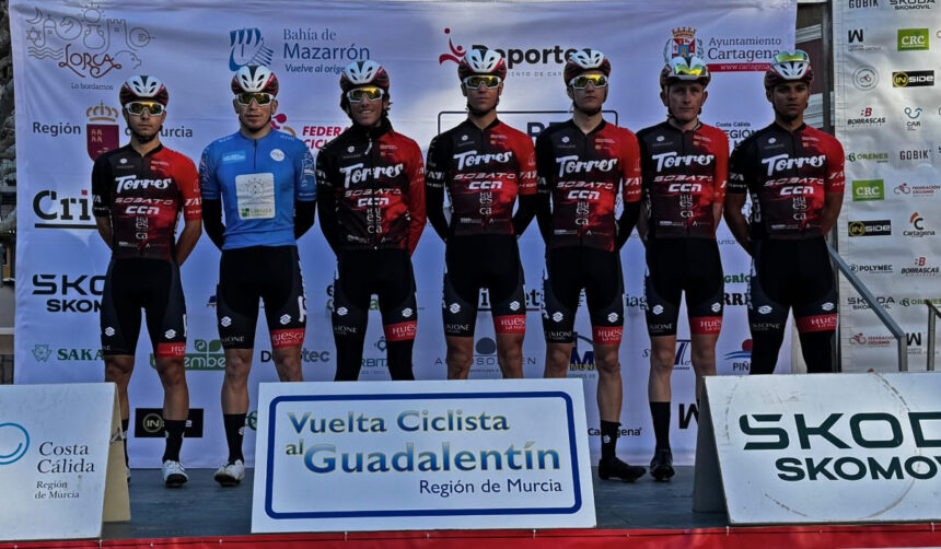 El Pelotón Torres - Sobato muestra su valentía y garra en la Vuelta al Guadalentín Torres Sobato Vuelta al Guadalentín