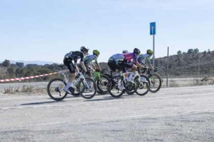 José María García, durante la Vuelta a la Región de Murcia 2025 | Foto: Pedro Semitiel