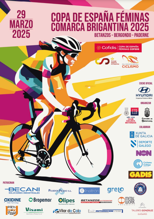 Cartel GP Betanzos Copa de España FEM Comarca Brigantina