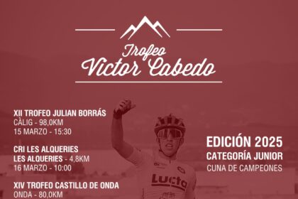 Cartel Trofeo Víctor Cabedo 2025