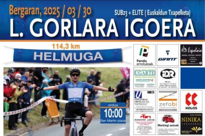 Cartel de la Subida a Gorla 2025