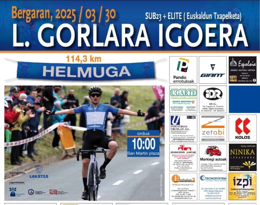 Cartel de la Subida a Gorla 2025