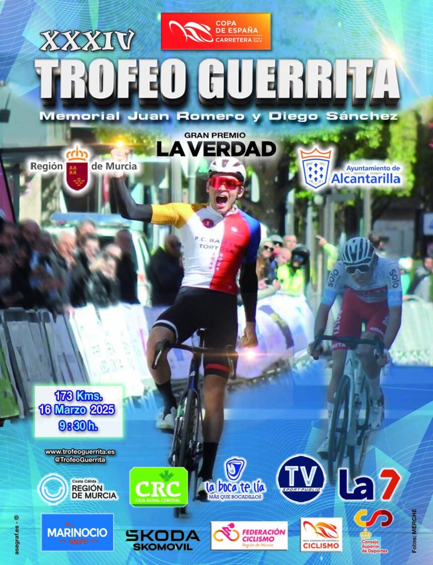 El Pelotón PREVIA | La Copa de España élite y sub-23 hace su tercera parada en un endurecido Trofeo Guerrita Cartel del XXXIV Trofeo Guerrita - Copa de España élite y sub-23 de 2025