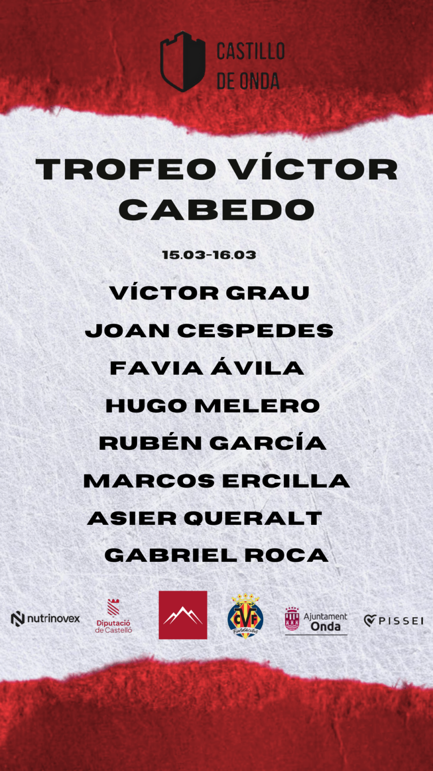 El Castillo de Onda buscará ser protagonista en el Trofeo Víctor Cabedo