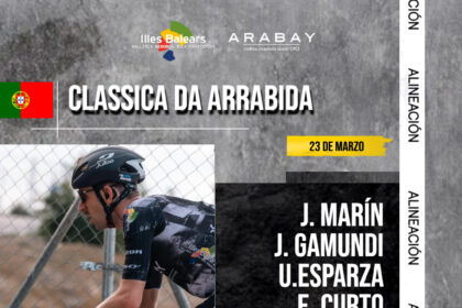 El Pelotón El Illes Balears - Arabay regresa a la competición en Classica da Arrabida
