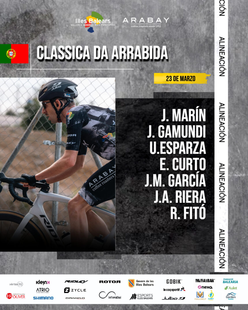 El Pelotón El Illes Balears - Arabay regresa a la competición en Classica da Arrabida El Illes Balears - Arabay regresa a la competición en Classica da Arrabida