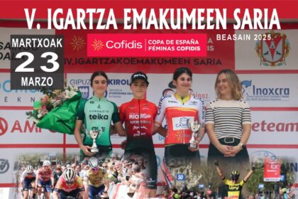 Cartel V Igartza Emakumeen Saria de Beasain - Copa de España Féminas 2025