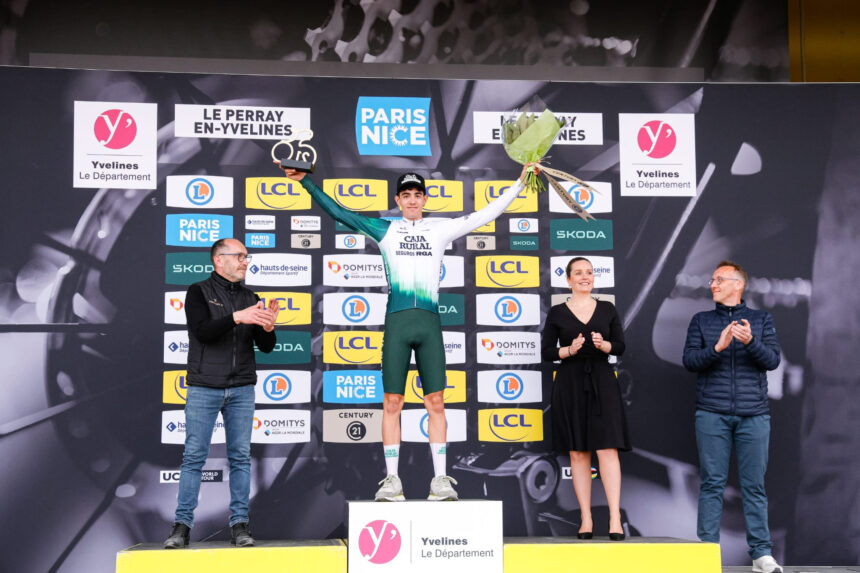 El Pelotón Samuel Fernández (Caja Rural Seguros RGA) se alza como el más combativo en el estreno de París-Niza Samuel Fernández Caja Rural París Niza