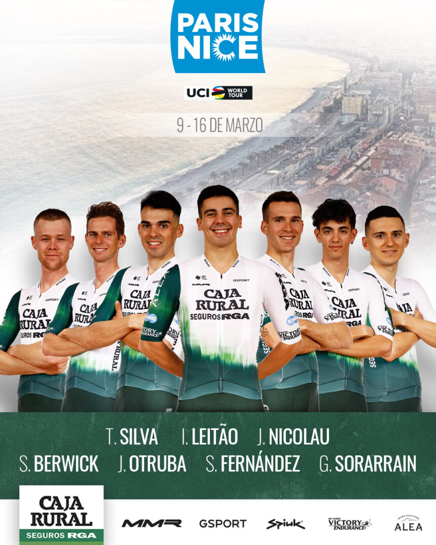 El Pelotón El debut en París-Niza abre la campaña WorldTour de Caja Rural-Seguros RGA Caja Rural Seguros RGA París Niza