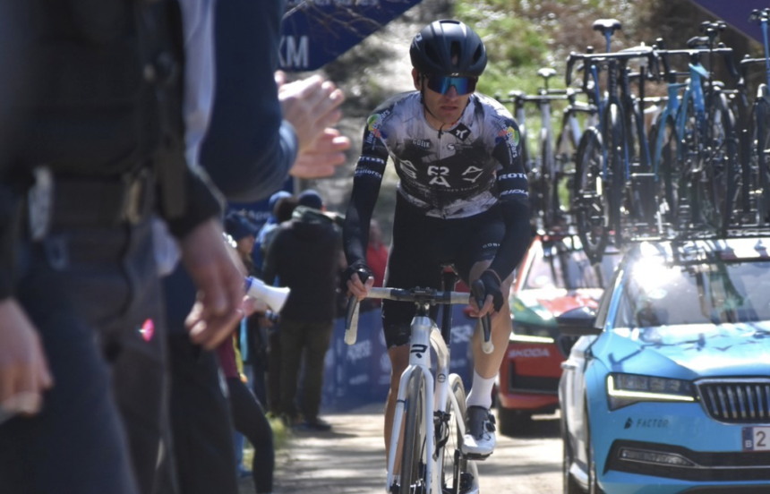 Pau Llaneras (Illes Balears - Arabay) protagoniza la escapada del GP Indurain