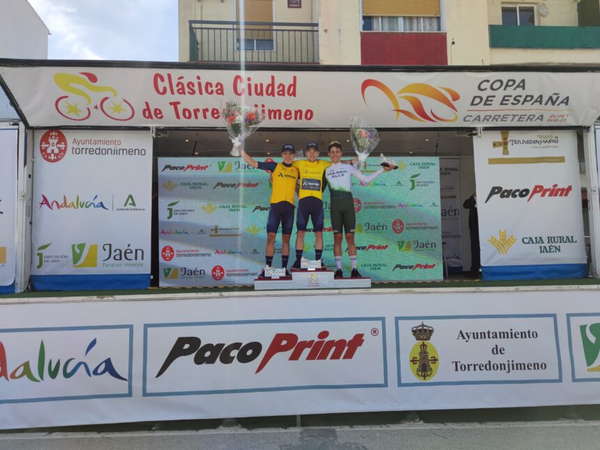 Clásica Torredonjimeno pódium Maksym Bilyi Cortizo