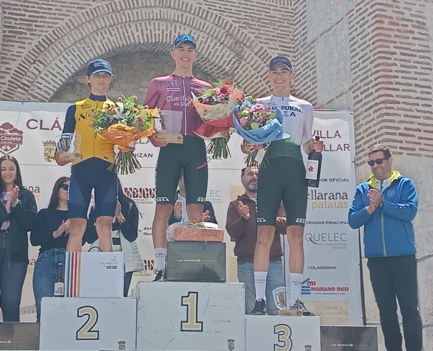 Pódium La Chuleta Cuéllar Iker Villar Caja Rural ALEA