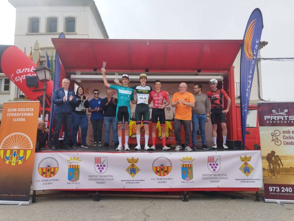 El Pelotón Christopher Morales logra su primera victoria con el Controlpack en Castellón