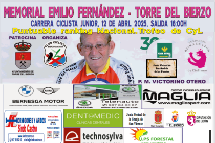 Cartel Memorial Emilio Fernandez Torre del Bierzo 2025