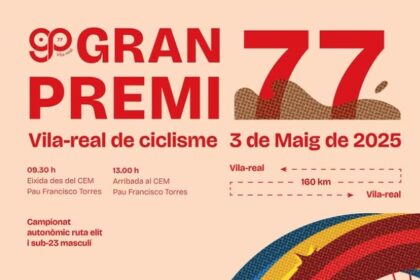 cartel del GP Vila-real 2025 - Cto Comunidad Valenciana 2025