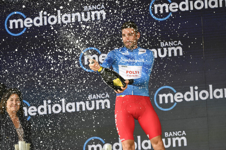 El Pelotón Zoccarato (Team Polti VisitMalta), líder de la montaña en el Giro d’Abruzzo Samuele Zoccarato Team Polti VisitMalta Giro d'Abruzzo