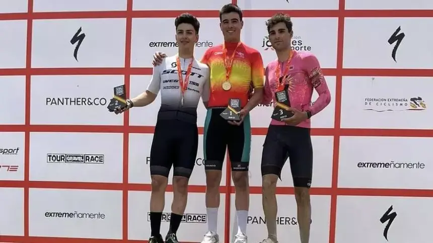 Jaume Villar (Controlpack) se proclama campeón de España sub-23 de Gravel