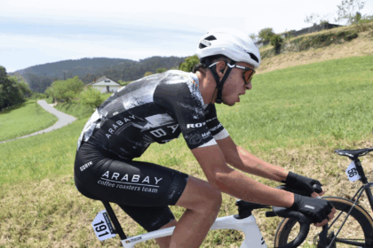 Mario Silva, en las Rutas Xacobeas 2025. | Foto: purociclismo.es