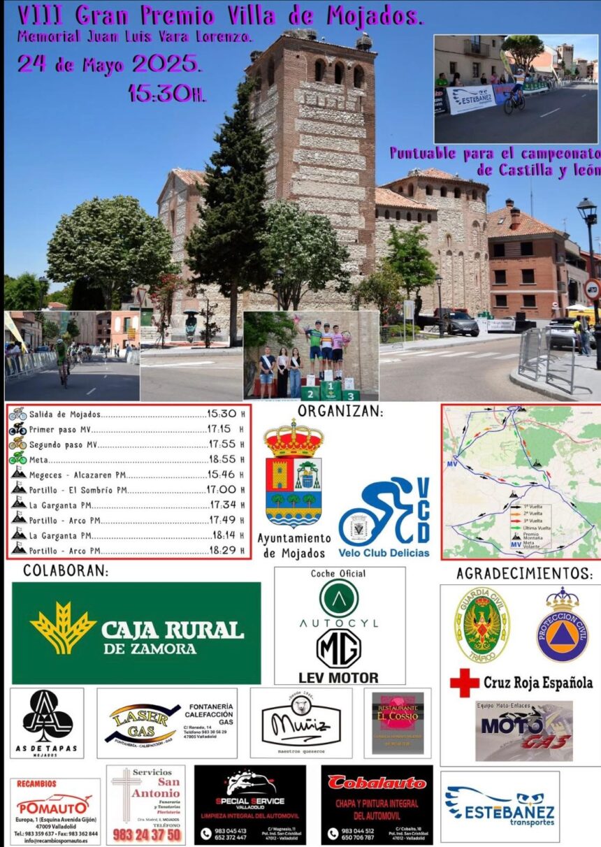 Cartel GP Mojados 2025