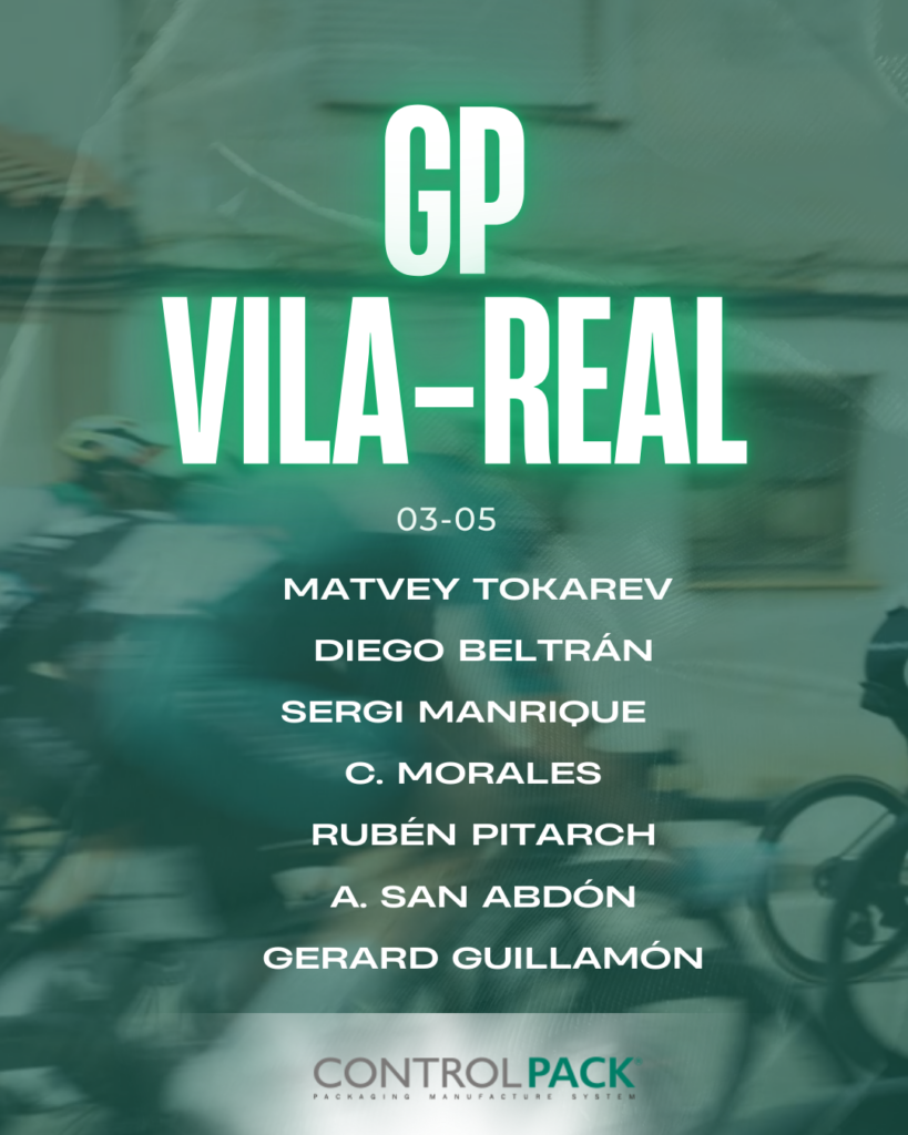 El Pelotón Competición en tres frentes para el Controlpack