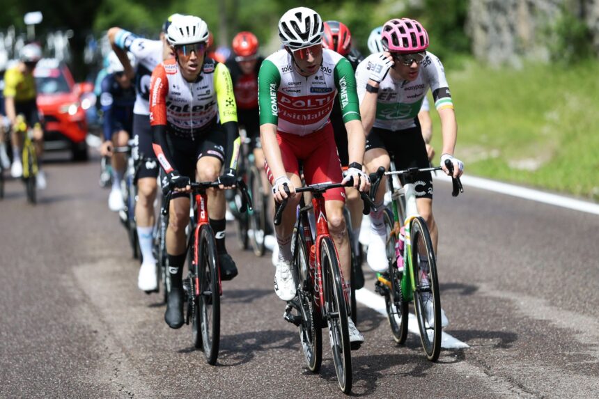 El Pelotón Los hermanos Bais (Polti VisitMalta), al ataque en el primer ‘tappone’ del Giro Davide Bais Giro d'Italia Polti VisitMalta