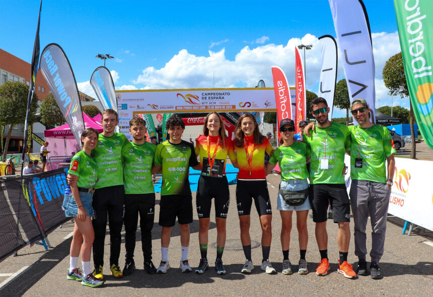 El Pelotón Doblete histórico de Extremadura Ecopilas en el Campeonato de España XCM Extremadura Ecopilas Campeonato España XCM