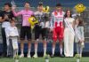 Podio del GP Ódena 2025 con Fitó, Castellano y Domínguez (Foto: Ricard Fitò)