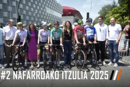 LXII Vuelta a Navarra, etapa 2: Pamplona - Tafalla