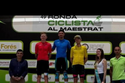 Nicholas Narraway (Tenerife - Bike Point) termina la Ronda Ciclista al Maestrat con un meritorio segundo puesto y el Premio de la Montaña