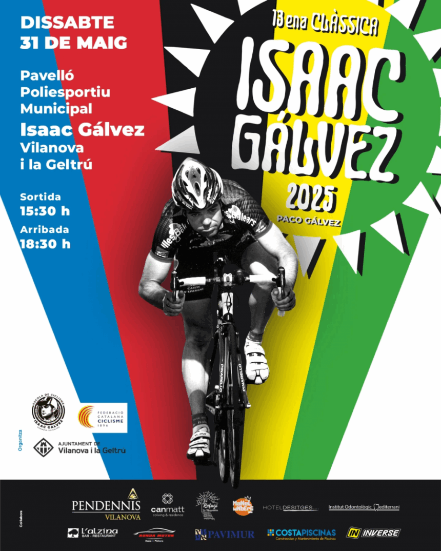 Cartel de la Clásica Isaac Gálvez 2025
