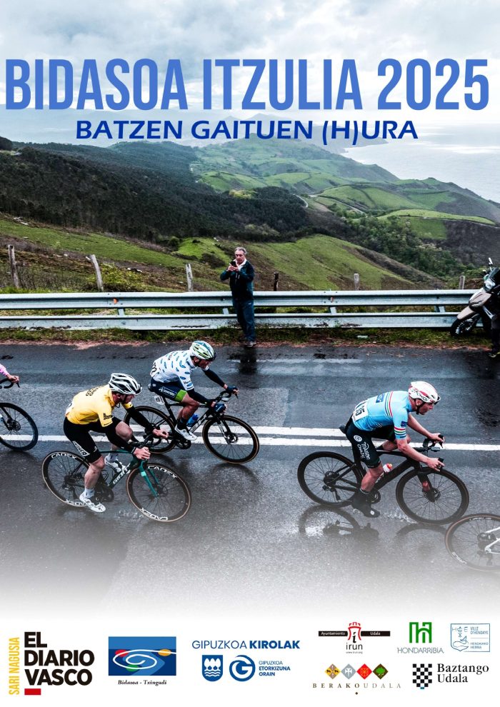 Cartel de la Bidasoa Itzulia 2025
