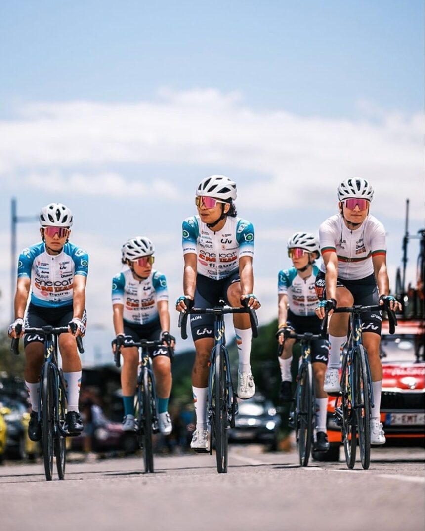 El Pelotón Eneicat CM cierra su participación en la Itzulia Women Eneicat CM Itzulia Women