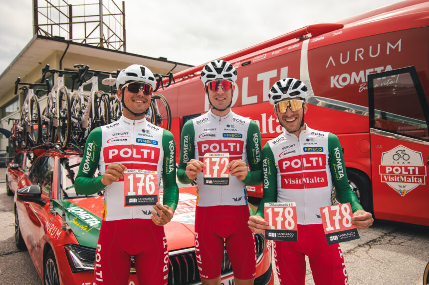 El Pelotón Team Polti VisitMalta, una primera semana del Giro d’Italia con fugas y combatividad Team Polti VisitMalta Giro d'Italia