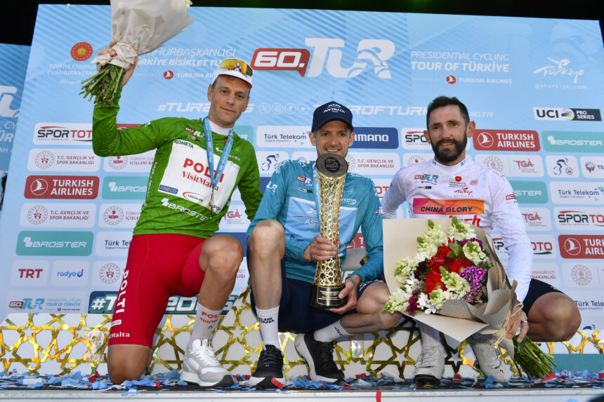 El Pelotón Lonardi vuelve al podio y gana la clasificación por puntos en Turquía, Polti VisitMalta tercera mejor escuadra Polti VisitMalta Lonardi Turquía