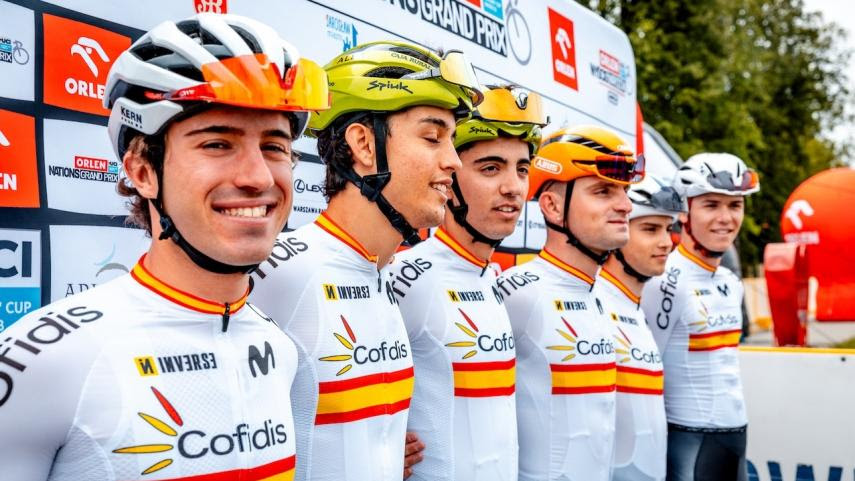 El Pelotón Hugo Aznar, 10º en una exigente segunda etapa del GP Orlen GP Orlen RFEC