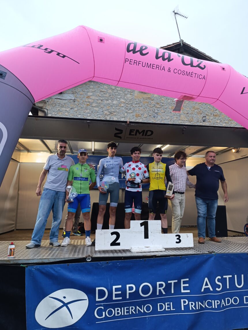 Aldo Emilio García (Voltia - Lvcvs Avgvsti) conquista la jornada inaugural de la Vuelta Ciclista a los Valles Mineros