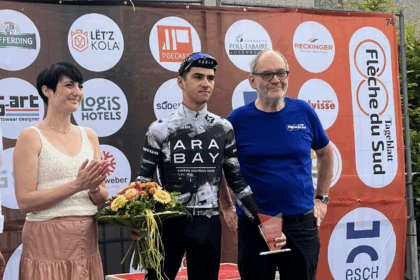 Álvaro Sagrado y Sergio Trueba (Illes Balears - Arabay) brillan en la Fleche du Sud