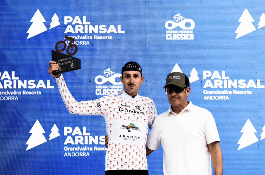 José María García, vencedor de la Montaña de la Andorra Morabanc Classica 2025.